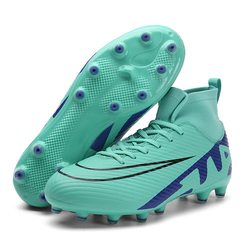 23 transfronteriza más tamaño de alta zapatos de fútbol largo uñas rotas competencia entrenamiento zapatos hombres y mujeres adultos zapatos de fútbol