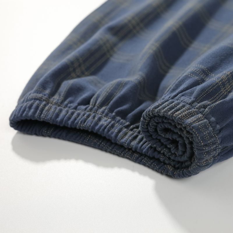 Pijama de hombre algodón de verano pantalones de mangas cortas hombre delgado verano ropa de hogar de tres piezas