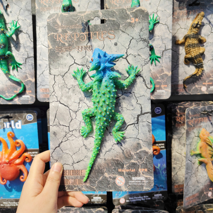 子供用シミュレーション両生類認知トカゲシミュレーションクロールソフトプラスチック動物モデルおもちゃカメレオン|undefined