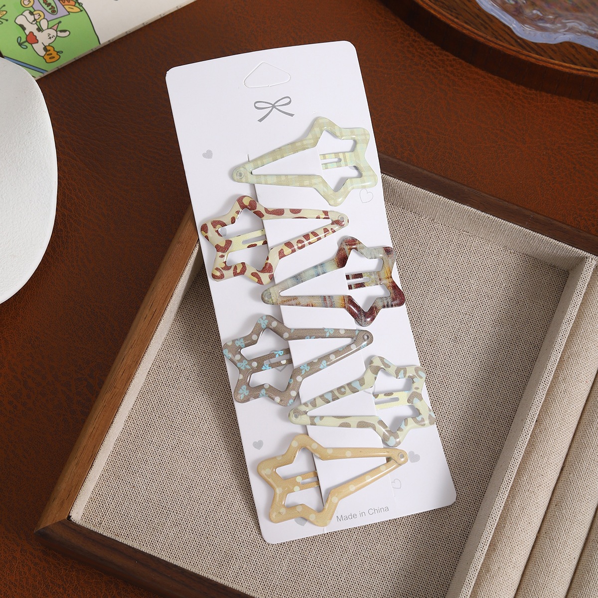 Meteor style coffee color [6 pieces]
