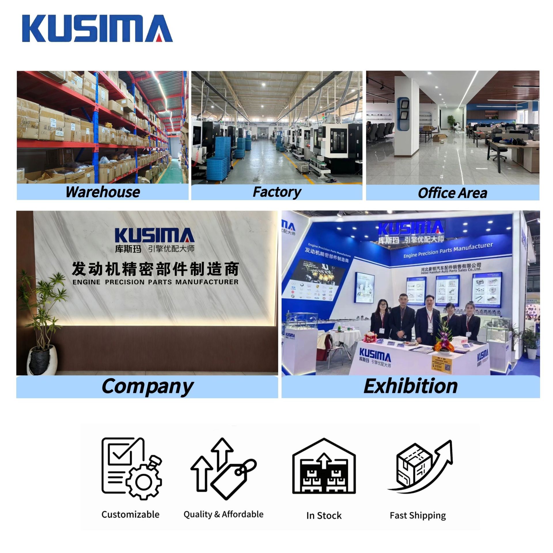 Forged Piston Components Suitable for Land Rover Jaguar Aj20D6 Aj300 Diesel Engine Kusma High Performance