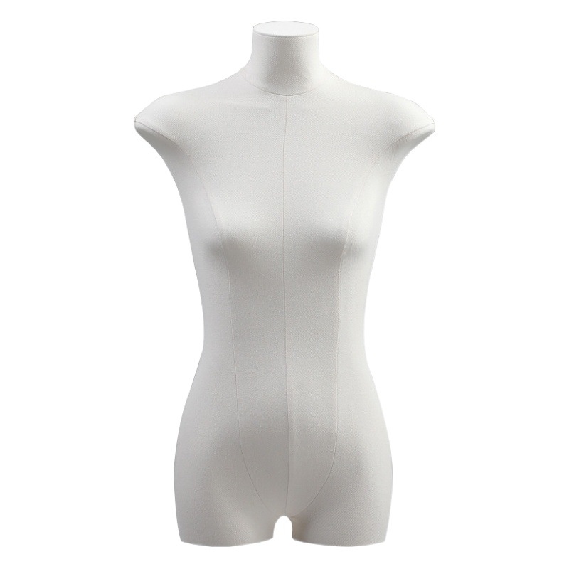 Clothing Store Korean Style Flat Body Flat Chest Model Props Women's Half Body Women's Window Doll Dummy Table Full Body Display Stand
