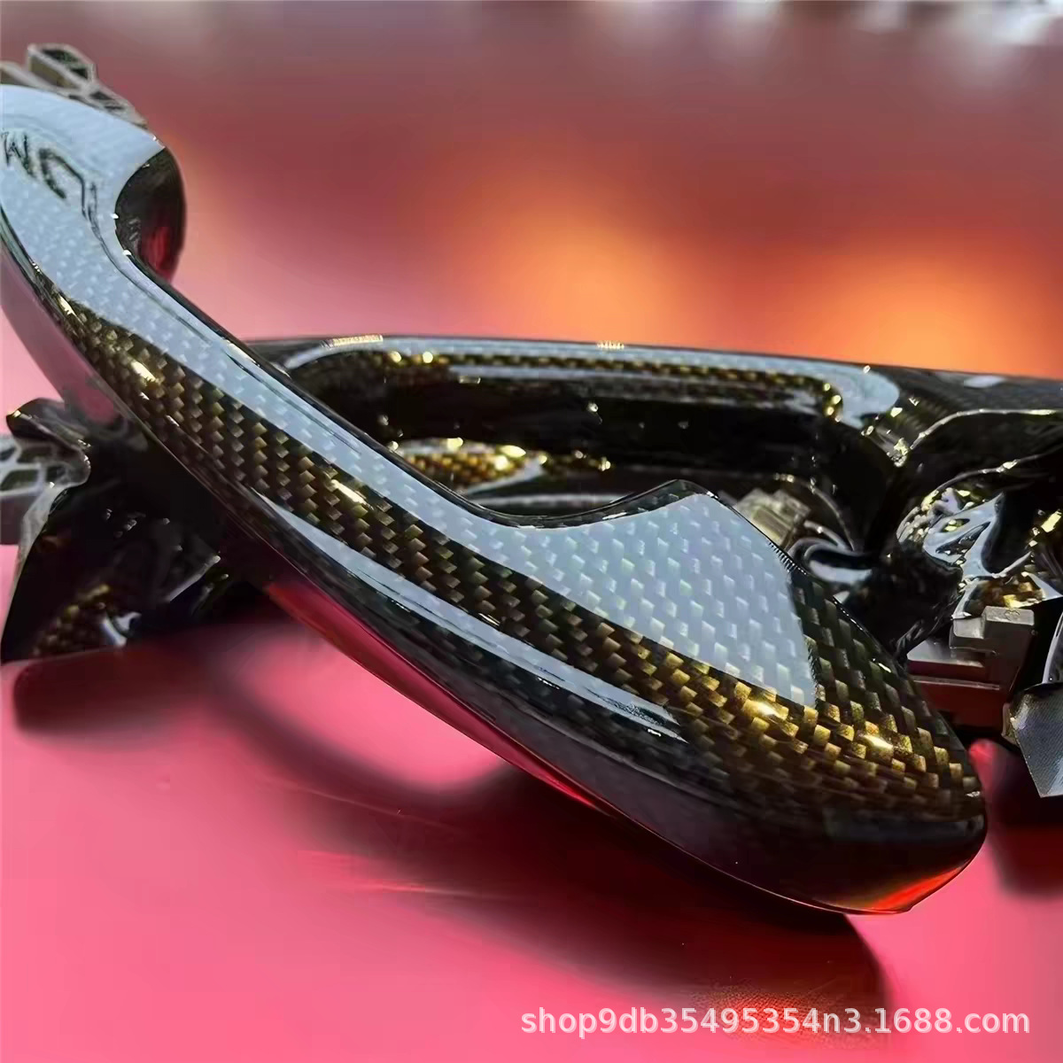 Car body film 9D glossy carbon fiber interior sticker electric motorcycle self-adhesive car color change film factory direct sale
