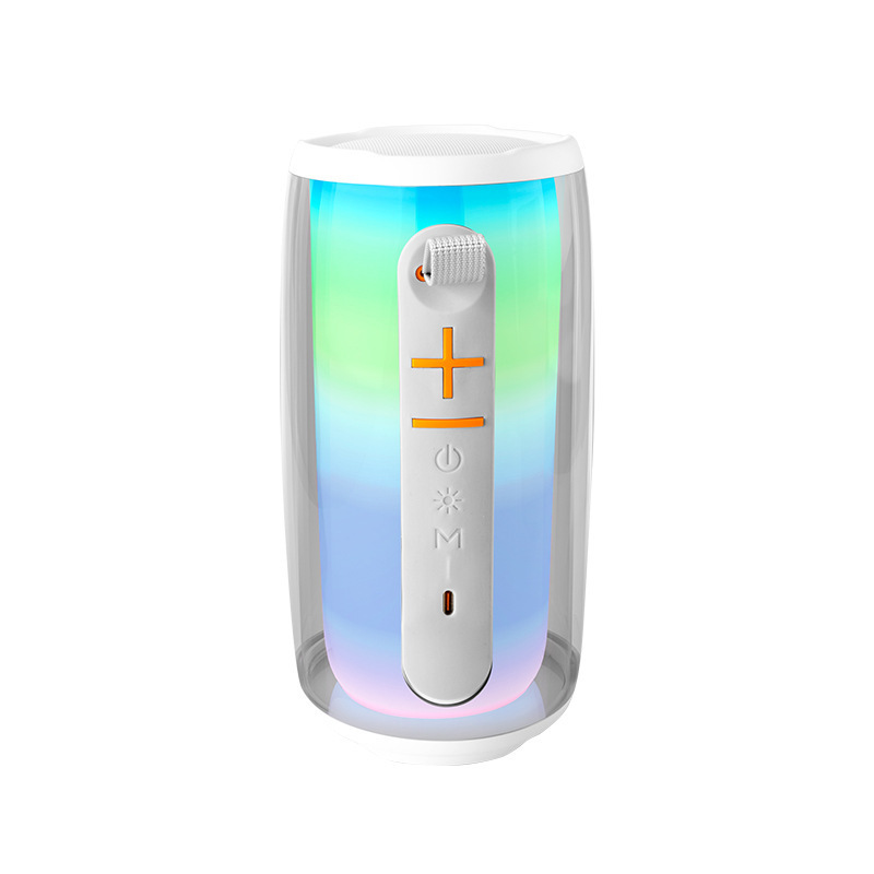 新しいブルートゥーススピーカーpulse6音楽脈動6世代全画面カラーライトデスクトップ携帯用重いサブウーファ音響|undefined