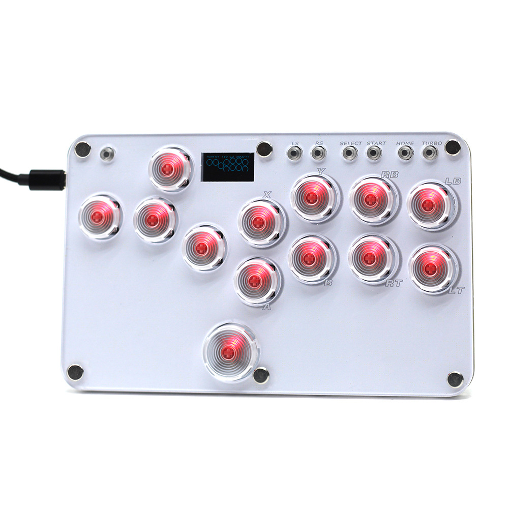 Ultra-Delgado mudo HitBox SOCD controlador de soporte de PC PS4 STEAM juego de lucha teclado Street Fighter 6