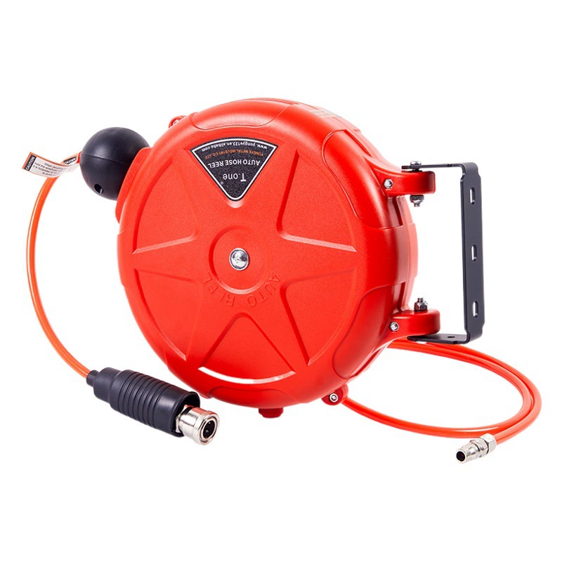 Автоматический Телескопический намотчик с воздушным барабаном, 8 мм, трахеальная катушка, герметичная, самоблокирующаяся, пневматический инструмент для выдувания