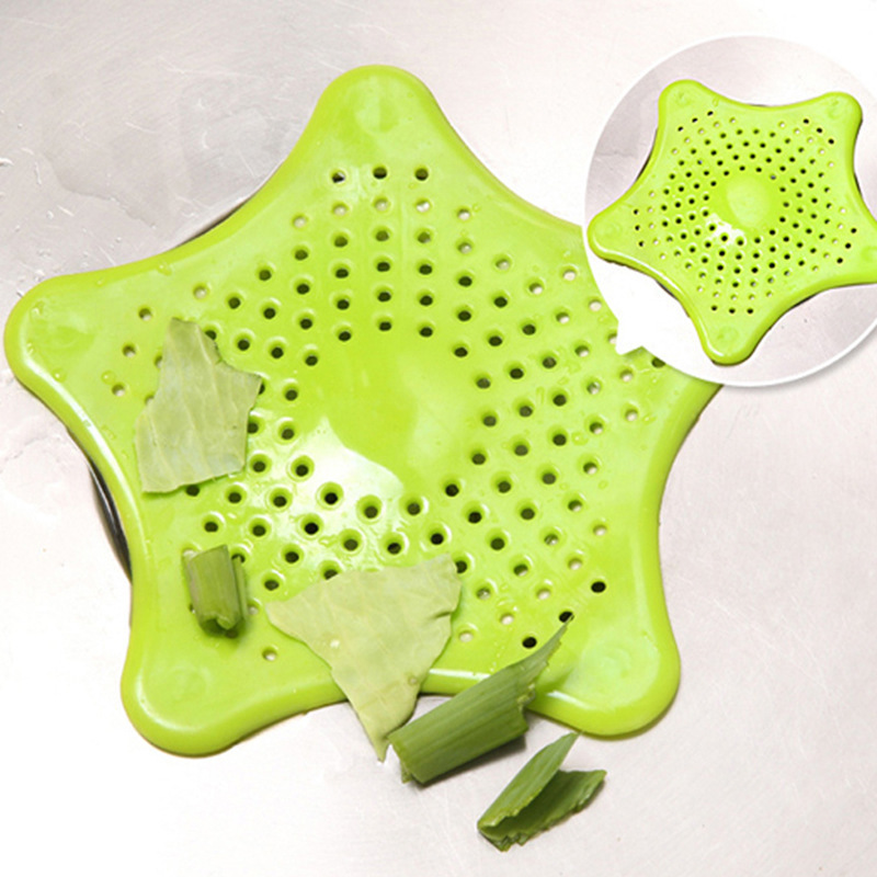 Starfish silicone floor drain kitchen sink anti-blocking sink filter pad filter screen bathtub drain anti-blocking Starfish silicone floor drain kitchen sink anti-blocking sink filter pad filter screen bathtub drain anti-blocking
