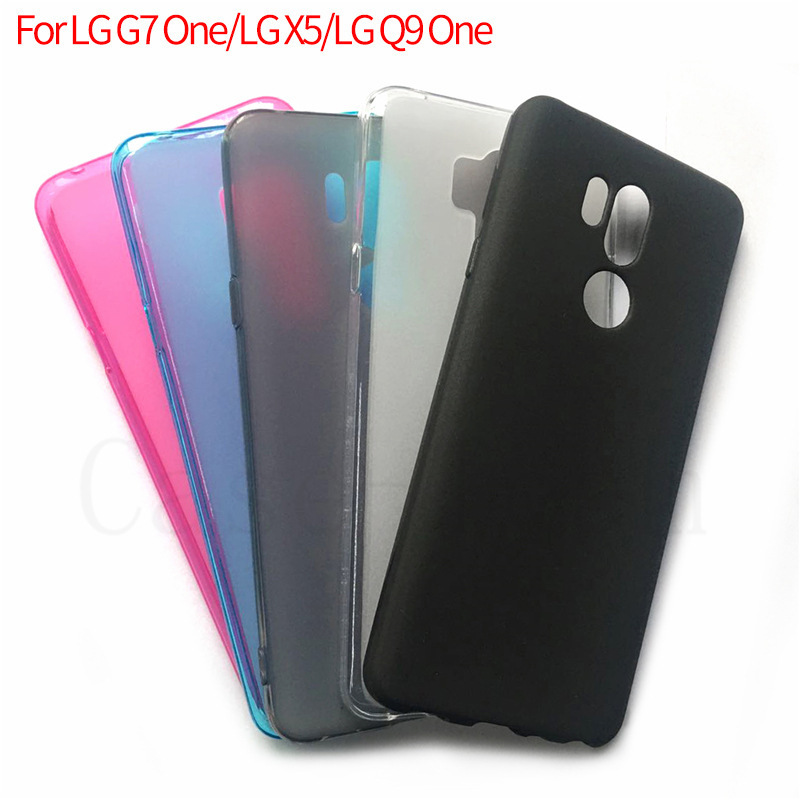 适用于LG G7 One手机套LG X5手机壳Q9 One保护套布丁套素材TPU