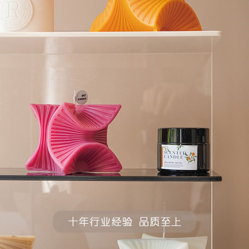 Especial transfronterizo para líneas cuadradas deformadas, modelado de aromaterapia, velas, decoración para el hogar, decoración al por mayor, venta caliente, diseño para el hogar