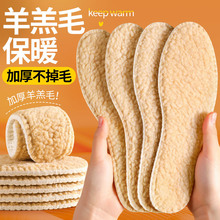 棉鞋垫冬季加厚保暖鞋垫抗寒不冻脚羊羔绒鞋垫柔软吸汗加绒鞋垫