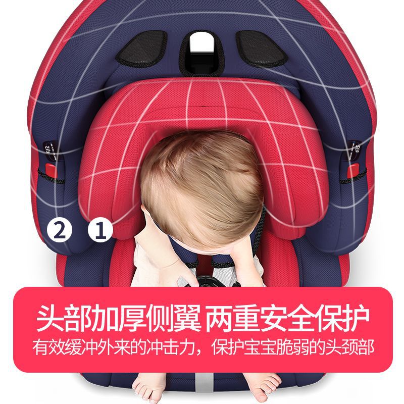 Asiento de seguridad para niños, asiento de seguridad plegable, automóvil portátil, fabricante general de Aliexpress transfronterizo
