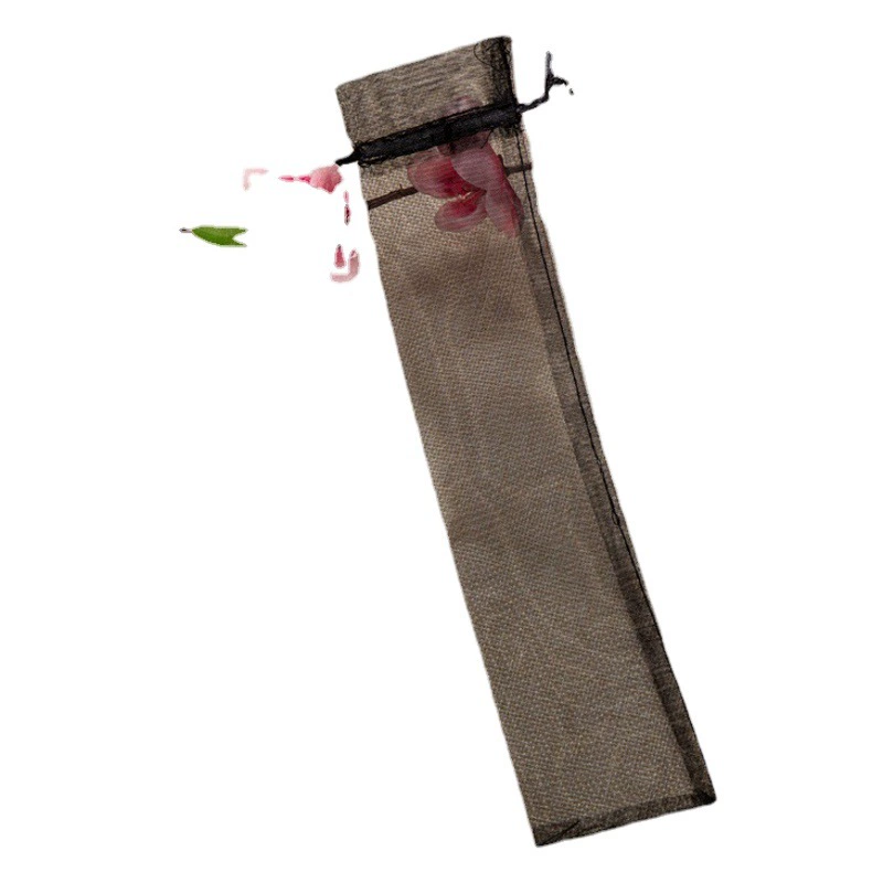 Амазонка взрывной спот 6*26 белый веер сетчатая сумка сплошной цвет европейская пряжа чехол карман деревянный веер упаковочная сумка