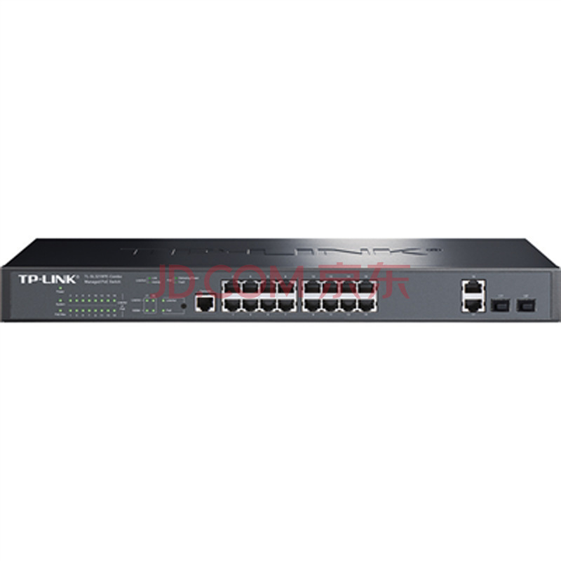 普联（TP-LINK）SL2218P 16口百兆POE网管型核心交换机 2千兆口 2