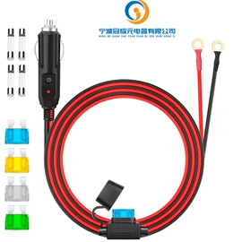 电源线;车用点烟器;连接器