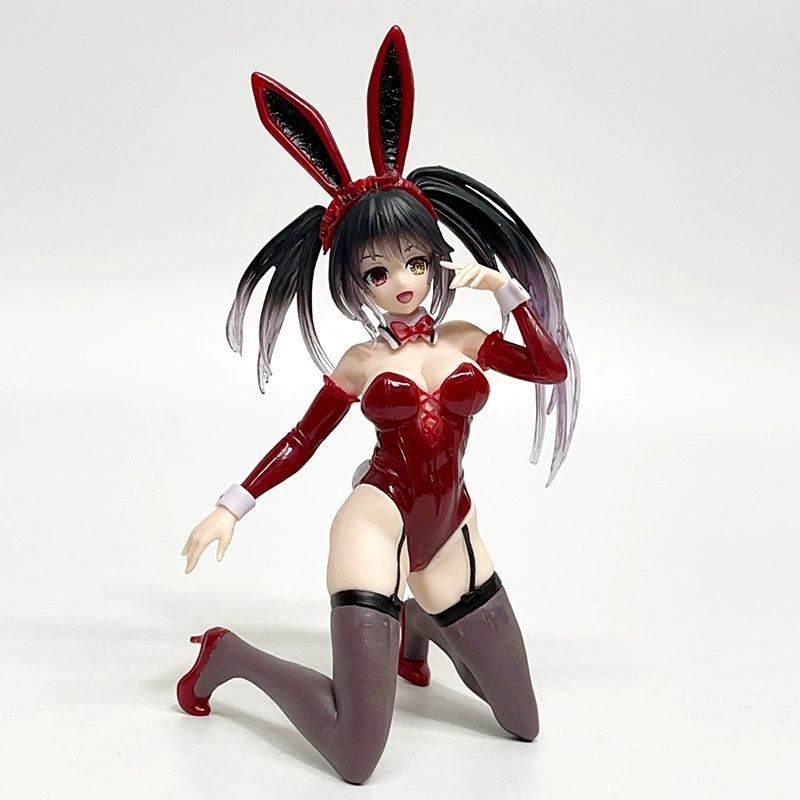 Date A Live Токиски Куруми Тока Ками На коленях Кролик-девушка Кукла Оптом Упаковочная Фигура Модель