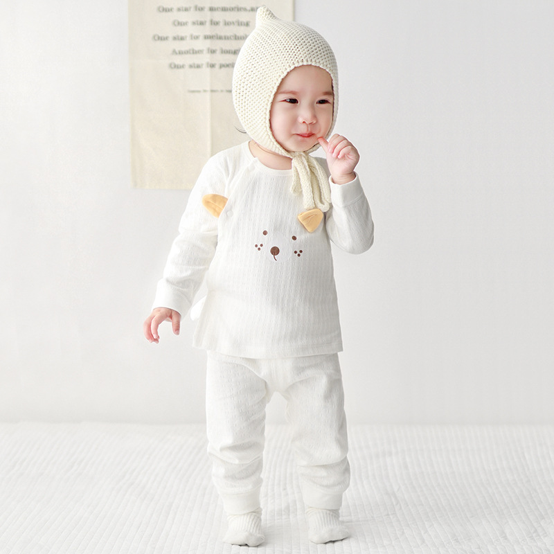 Primavera, otoño, invierno, abrigos para bebés, pantalones de otoño, niños calientes, algodón para niños, ropa de fondo, ropa interior para bebés