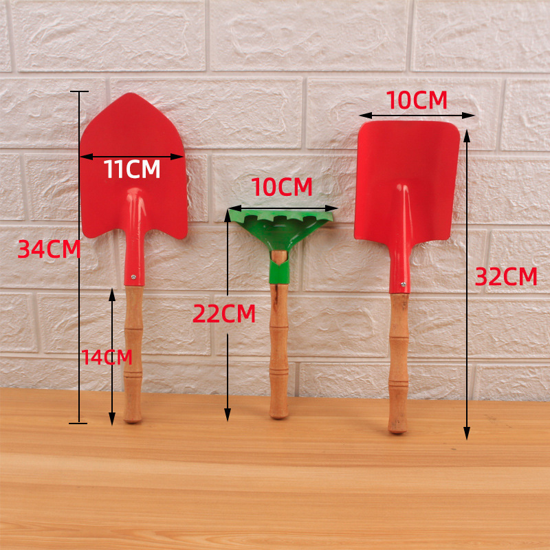 Herramientas de jardinería pequeña pala hogar agrícola plantación Flores y crecimiento flores al aire libre pala rastrillo azada deshierbe y captura mar herramientas