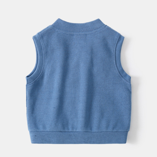 Kids' Vest, Korean-style Children's Clothing – Spring/Summer Collection, Baby Zip-up Jacket, Boys' Fashionable Waistcoat Top – Drop Shipping Available