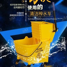 批发白云榨水车拖把挤水桶头家用免手洗拖地洗拖布压水墩布清保洁