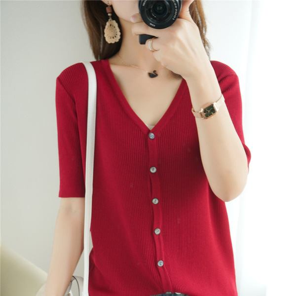 summer knitted sweater