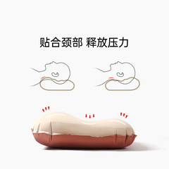 Outdoor Cheese Pillow Household 3D Sponge Automatic Inflatable Pillow Camping Nap Pillow Portable Easy Storage Camping Pillow