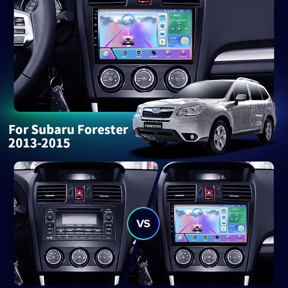 13-15 SUBARU FORESTER FORESTER 안드로이드 CARPALY 자동차 GPS 네비게이션을위한 국경