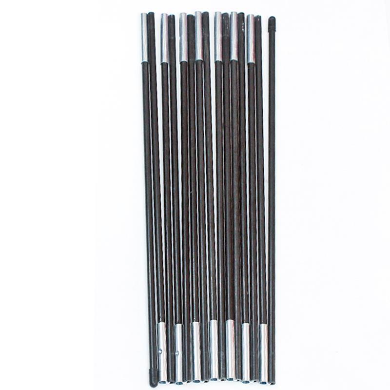 Traje de arco de globo 15-Sección de fibra de carbono poste cuadrado bolsa de agua base anillo hebilla bomba conjunto