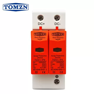 TOMZN光伏浪涌保护器同正直流DC1000V 2P防雷SURGE PROTECTOR