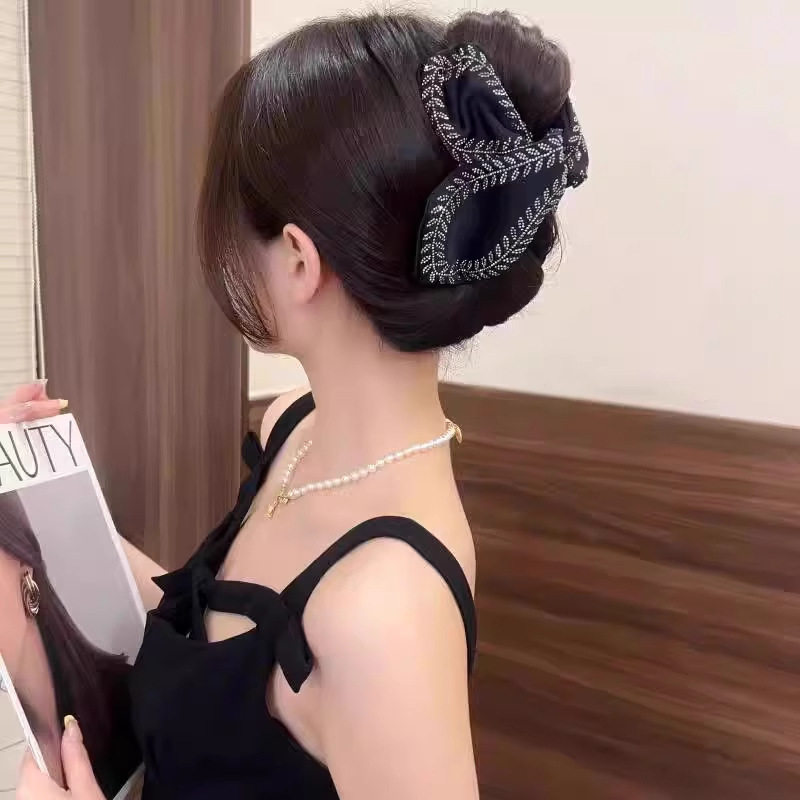 韩系三角抓夹女高级感2025新款大号鲨鱼夹子饱满后脑勺发夹发饰品|undefined