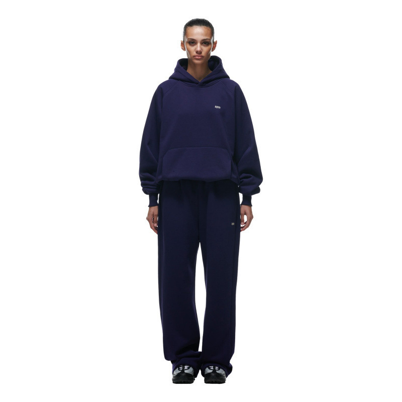 Dames hoodie en jasje set in grote maten, streetstyle, 6PM, Europees-Amerikaans, herfst/winter, TK, groothandel, populair artikel