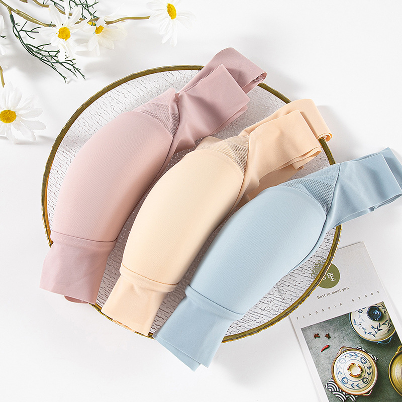 Comercio Exterior transfronterizo versión Europea y estadounidense de sujetadores deportivos sin anillos de acero de talla Europea sujetadores de espalda estadounidenses, chalecos posavasos fijos, sujetadores sin marcas al por mayor