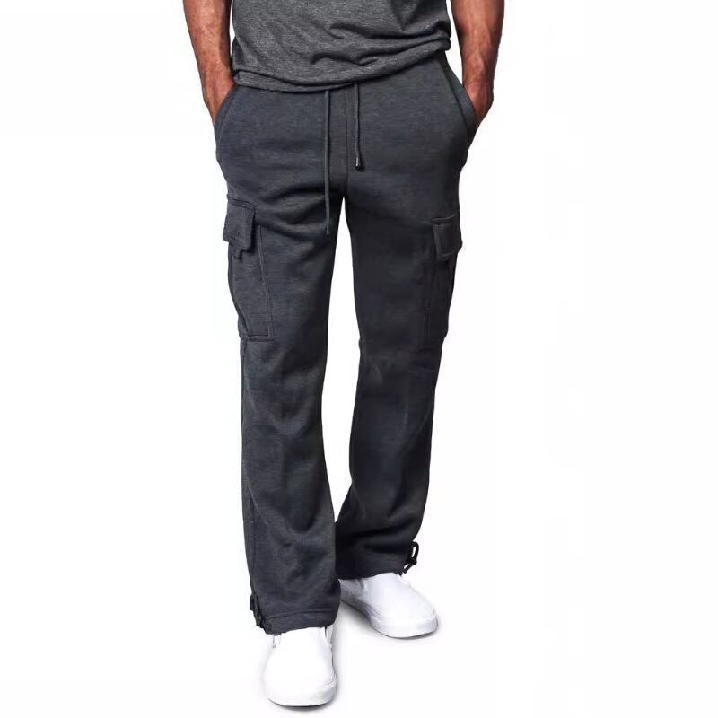 Men's Multi-Pocket Work Pants and Long Pants