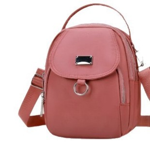 Oxford Cloth Small Bag New Ins Fashion Mini Mobile Phone Bag Casual Versatile Shoulder Crossbody Bag Lightweight Handbag