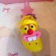 Funny compact new mini slippers hole shoes car cute wind couple keychain backpack pendant small gift