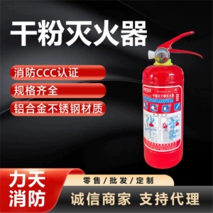 Portable Dry Powder Fire Extinguisher for Commercial and Home Use, Factory and Vehicle-mounted Fire Extinguisher, Fire Equipment Wholesale, Dry Powder Fire Extinguisher