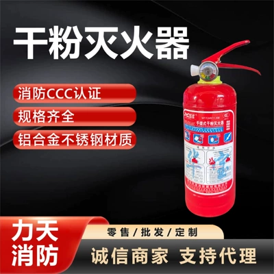 Portable Dry Powder Fire Extinguisher for Commercial and Home Use, Factory and Vehicle-mounted Fire Extinguisher, Fire Equipment Wholesale, Dry Powder Fire Extinguisher