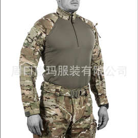 新款青蛙服上衣纯棉耐磨长袖作战服特种兵作训服军迷服蛙服