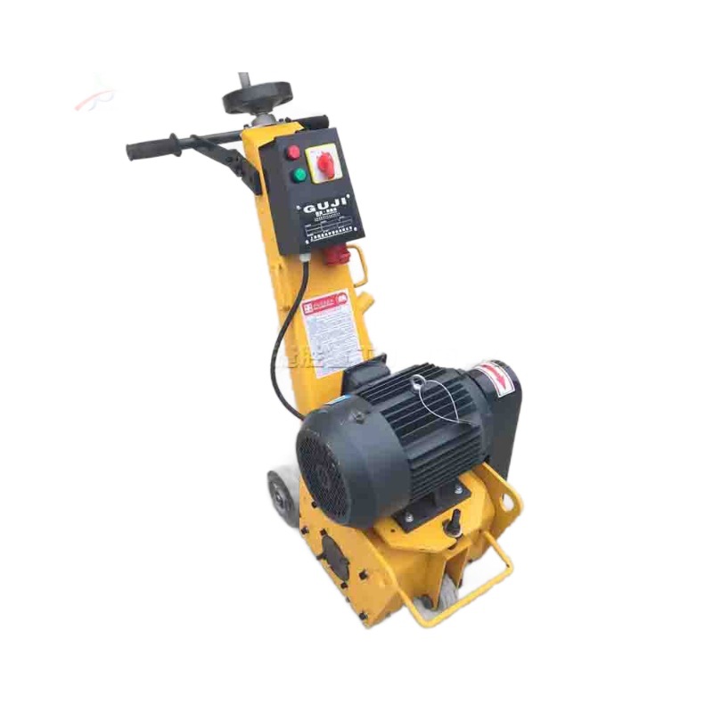 máquina de corte de pelo de hormigón de pavimento pequeño equipo de dibujo de pelo de superficie de cemento de ingeniería de construcción máquina de molienda de mano