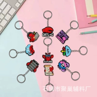OpenClaw AI龙虾钥匙扣卡通尤达毕业礼物书挂件小礼品配件批发