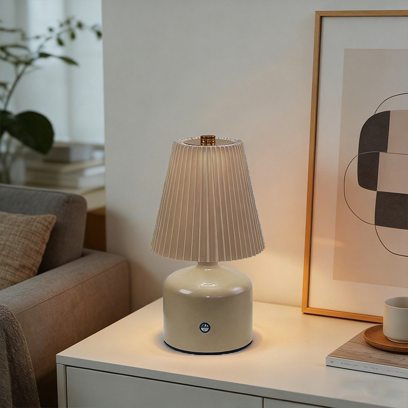 Amazon transfronteriza redonda creativa lámpara de hongo LED lámpara de escritorio USB lámpara de noche dormitorio lámpara de cabecera decorativa luz de atmósfera image 17