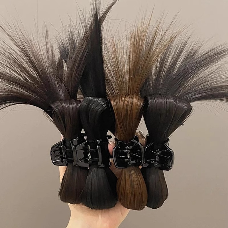 Feather Hairpin Claw Clip for Women 2025 New Fountain High Ponytail Hairpin Spicy Girl Chicken Nest Hair Wig Hair Bun Hair Accessory Feather Hairpin Claw Clip for Women 2025 New Fountain High Ponytail Hairpin Spicy Girl Chicken Nest Hair Wig Hair Bun Hair Accessory