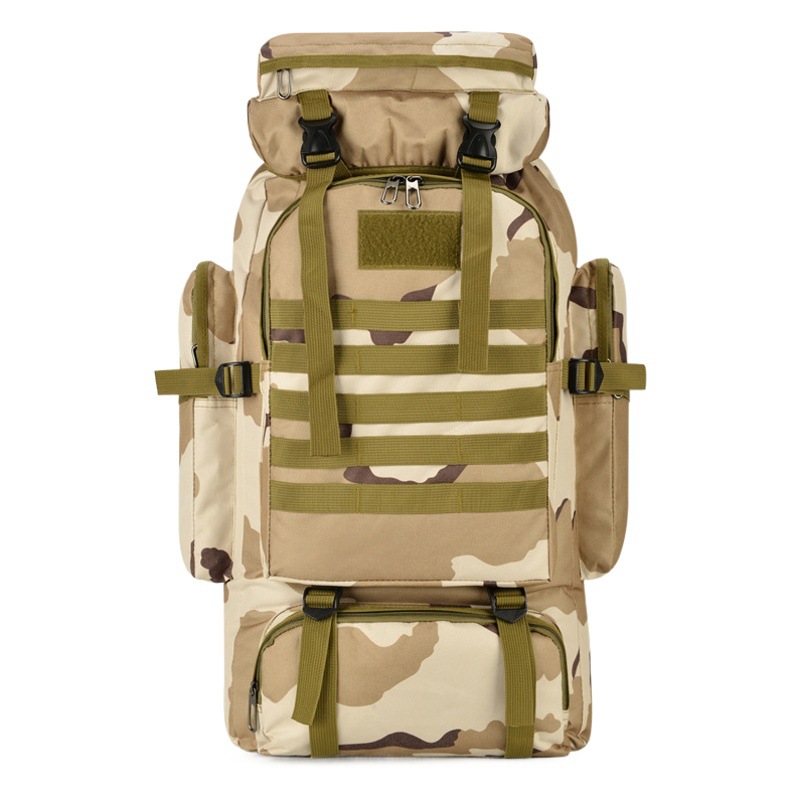 Manufacturer Supplies Outdoor Hiking Bags for Men and Women, Oxford Cloth, Waterproof, Same Style, Multiple Colors, Large Capacity, Optional Backpack