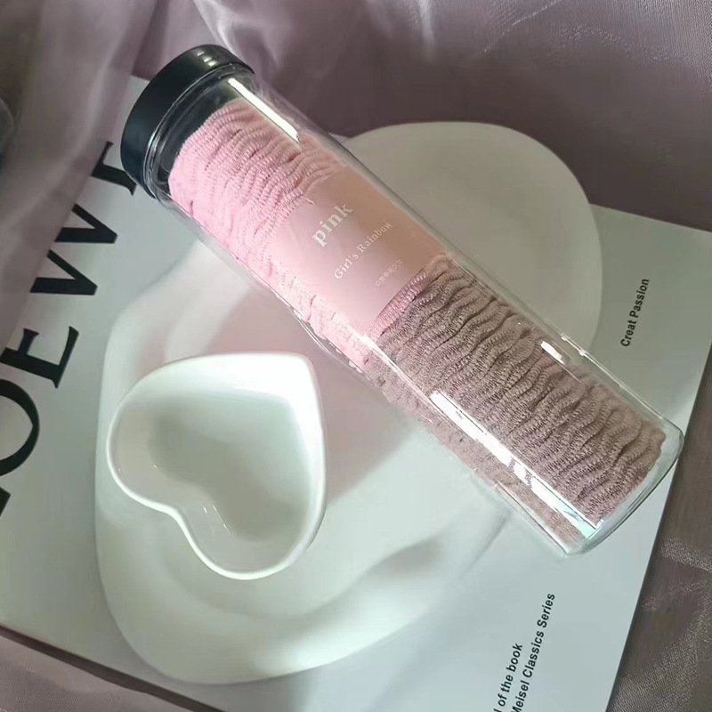 Diadema sin costuras tocado accesorios para el cabello banda para el cabello estilo coreano femenino Cola de Caballo corbata pelo no duele banda de goma elástica pelo cuerda al por mayor