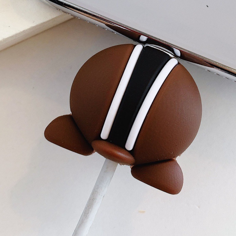 Aplicable a la cubierta protectora del cable de datos de Apple Android cubierta protectora del cable de carga