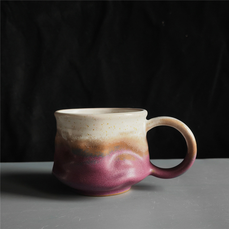 Italian Espresso And Saucer Set, Creative Top Quality Retro Ceramic Cup, Afternoon Tea Nostalgic Mug, Coffee Cup_voghion.com