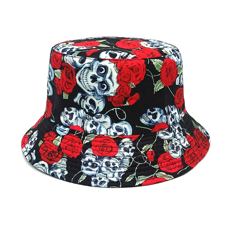 Women's Retro Letter Printing Flat Eaves Bucket Hat display picture 3