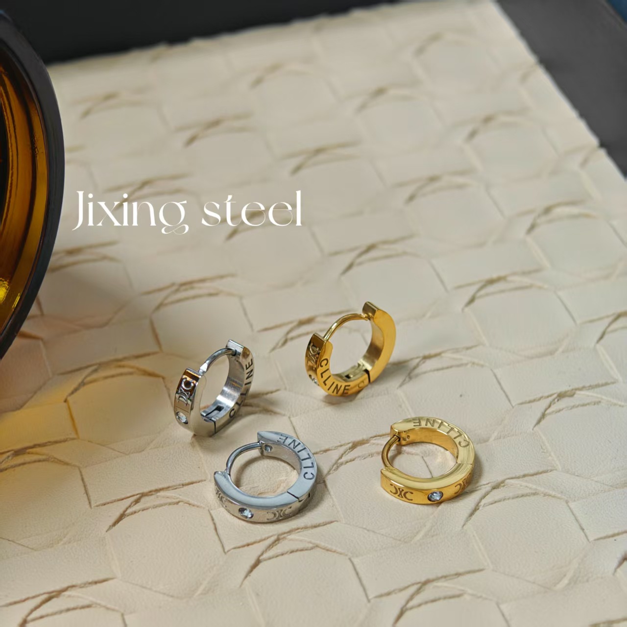 Fashion Trendy Earrings for Men Versatile High-End 2025 Popular Earrings for Women Trendy Anti-Allergy Retro Accessories Jewelry