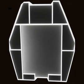 工业铝挤型材三次元测量全检出货电动悬浮门业铝型材cnc加工定制