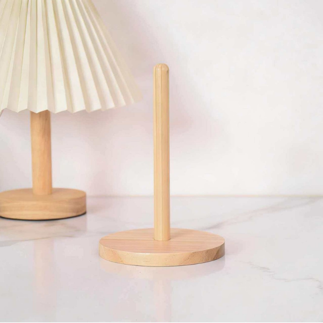 Herramientas auxiliares de soporte de bobina de madera en stock, soporte de bobina de madera reclinado, soporte de bobina de muñeca portátil desmontable