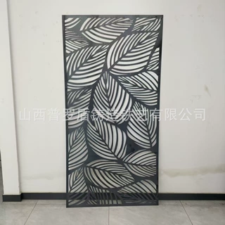 户外围墙镂空单板围栏别墅护栏私人定制雕花围挡外贸透视镂空